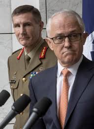 Angus Campbell Malcolm Turnbull Editorial Stock Photo