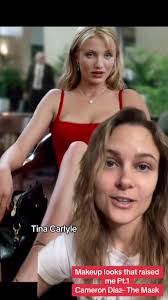 Tina The Mask Makeup