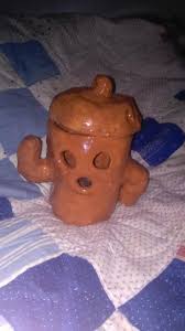 Maybe you would like to learn more about one of these? Heres A Ceramic Change Jar I Made To Look Like Lloyd The Gyroid Animalcrossing
