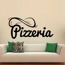 Creative Design Pizzeria Wall Stickers Pizza Restaurant Home Decoration New Arrival Pvc Wall Decal Sticker Diseno Pizzeria Decoracion De Unas Disenos De Unas