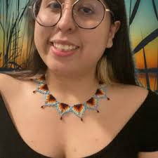 Beaded Handmade Necklace Collar Artesanal Colombiano De Chaquiras C3