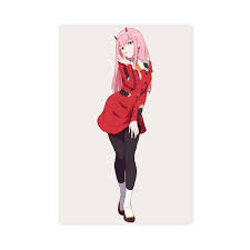 Anime Darling in The Franxx Zero Two 18 Canvas Poster 50x75cm No Frame :  Amazon.de: Home & Kitchen