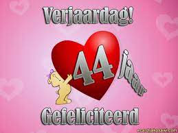 Jakosawi E Cards 44 Jaar Beer Hart