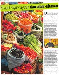 Home explore rahsia ulam ulaman. Khasiat Sayur Sayuran Dan Ulam Ulaman Klik