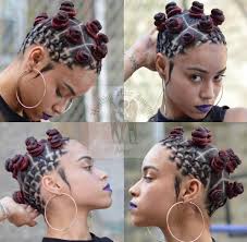 And even when your hair is short, you can still create bantu knots short hair. Pin On A