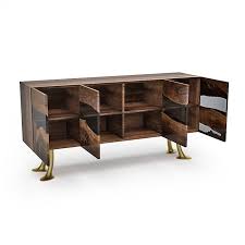 Arditi 71 Wide Buffet Table In 2020 Walnut Wood Sideboard Wood Sideboard Walnut Wood