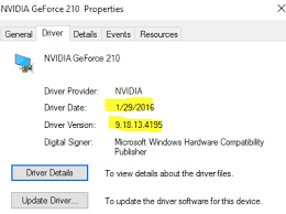 Télécharger la dernière version(76.08 mb). Nvidia Geforce 210 Drivers Update For Windows 10 Driver Easy