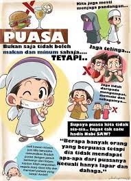 Puasa Fasting Gambar Lucu Kartun Agama