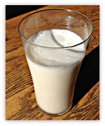 Image result for glass of almond milk