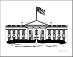 According to the white house historical association, when the walls were finished in 1798, they were white the original color of the white house was white. Clip Art White House 1a Coloring Page I Abcteach Com Abcteach