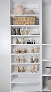 Storing your shoes under the bed, at the bottom of the closet or in the entryway is no longer an option. Modular Closets Wood Shoe Shelf Tower Closet Organizer Diy Shoe Rack Shoe Shelf Shoe Shelves