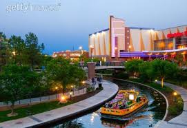 Bricktown Canal Near Downtown Oklahoma City Oklahoma Usa Downtown Oklahoma City Downtown Okc City