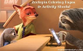 You can print or color them online at getdrawings.com for absolutely free. Zootopia Coloring Pages And Activity Sheets Printables