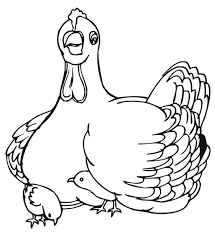 A coloring picture of a chicken is a great way to let the evening fade away and to relax while coloring. Mother Hen Chicks Coloring Page Sermons4kids