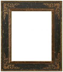 Antique Black And Gold Picture Frames Vuitton Black Gold Stencil Leaf Frame Wide Gold Picture Frames Antique Picture Frames Frame