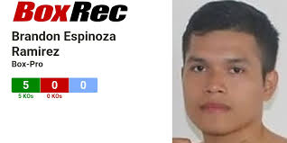 BoxRec: Brandon Espinoza Ramirez