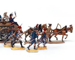 Image of French Grand Army baggage train
