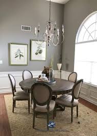 Sherwin Williams The 10 Best Gray And Greige Paint Colours Dining Room Paint Colors White Wainscoting Dining Room Colors