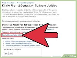How To Update Kindle Fire 12 Steps With Pictures Wikihow