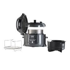 Using the pressure cooker lid, turn ninja foodi on pressure and set on high for 10 minutes. Ninja Foodi 7 In 1 Multi Cooker 6l Op300uk Ninja Uk