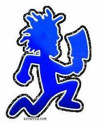 Insane Clown Posse Blue Sparkly Hatchet Man Insane Clown Posse Posse Clown