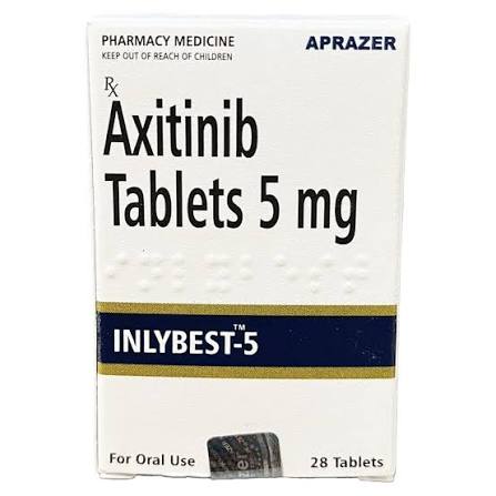 Axitinib Tablets 5mg Inlybest 5 Mg at best price in New Delhi by Aprazer Healthcare Private Limited | ID: 23489383948