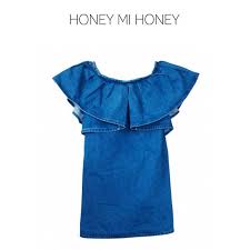 Super Sale50 Off Honey Mi Honey Honey Me Honey Denim One Piece Denim Dress 16s Sd 07 Cashless 5 Reduction