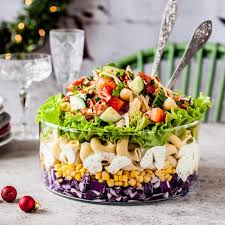 Dec 18, 2018 · colorful spiral pasta salad tackle gatherings with a bright pasta salad. Christmas Pasta Salad Stock Image Image Of Green Holiday 163264601