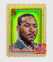 Happy Birthday MLK” by @patrick_martinez_studio This series celebrates  Martin Luther King Jr.