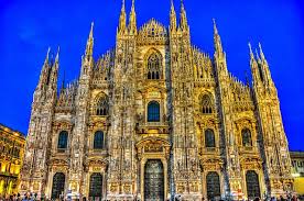 Milan Cathedral Italian Duomo Di Milano Lombard Domm De Milan Is The Cathedral Church Of Milan Italy Dedicated To Santa Maria Nascente Saint Mary Nascen