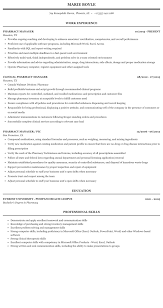 Midlevel pharmacy technician resume sample monster com. Pharmacy Manager Resume Sample Mintresume