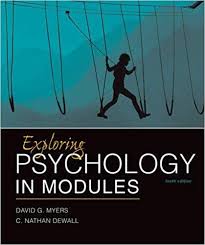 Exploring Psychology In Modules Tenth Edition By David G Myers In 2020 Pdf Books Psychology Books Free Books