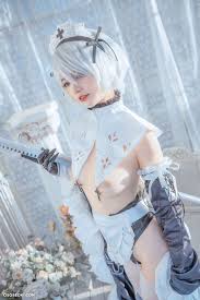 桃良阿宅 - 女仆2B - 40 фото слитых с Onlyfans Patreon Fansly Reddit и Telegram -  88662
