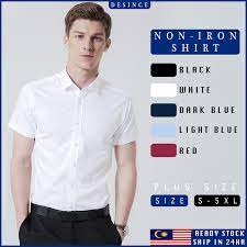 When the company seeks to implement a dress code, the dcc (dress code committee goes into action to learn what smart casual looks like in kuala lumpur mala. Ready Stock Men Short Sleeve Shirt Smart Casual Plus Size Button Buttoned Slim Fit Kemeja Suit Shirt Shopee Malaysia