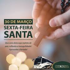Também é chamada de sexta feira da paixão, porque com origem do latim, paixão significa sofrimento. Sexta Feira Santa Bessa Transportes