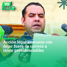 La medida también afectaría la postulación de todos los que no renunciaron  a cargos electos. Hay una demanda admitida #ElDeber