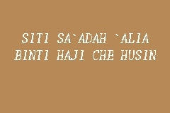 Pesuruhjaya sumpah is located at depan pejabat tabung haji, seksyen 1, jalan masjid lama, pekan pasir mas, 17000 pasir mas, kelantan, मलेशिया. Siti Sa Adah Alia Binti Haji Che Husin Pesuruhjaya Sumpah In Pasir Gudang