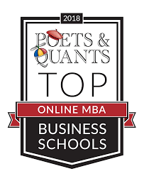 And our acceptance into the specialization is after we get an admit? Poets Quants For Execs The Top 25 U S Online Mba Programs
