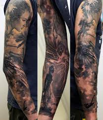 Fake temporary tattoo sleeves tattoos full long slip on arm tattoo sleeve kit men elastic nylon glove tattoos black skull design. Elegant Arm Sleeve Tattoo For Guys Tiger Black And White Tattoo Half Sleeve Arm Tattoo Men Dragon Tattoos On Wrist Tiger Face Tattoo Designs Black And Gray Half Sleeve Tattoos Short Sleeve