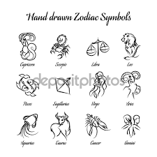 Star Sign Drawing Astrologie Tattoo Sternzeichen Tattoos Sternzeichen Symbole