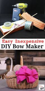How To Make Bows With A Diy Bow Maker Diva Of Diy In 2020 Diy Bow Homemade Bows Bows Diy Ribbon