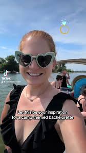 Camp Themed Bachelorette Lake Norman