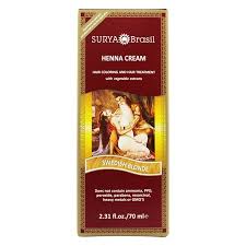 Surya Brasil Henna Cream Hair Coloring With Organic Extracts Swedish Blonde 2 31 Oz