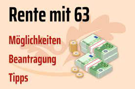 Wer mit 63 jahren die altersrente möchte und am 20.08.1949 geboren ist, muss den rentenantrag spätestens am 30.11.2012 gestellt haben, um ab 01.09.2012 die altersrente zu bekommen. Rente Mit 63 Tabelle Antrag Berechnung