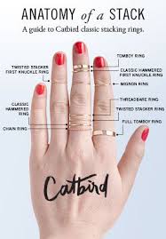 Catbird Stack Em Up Fashion Multiple Rings Jewelry