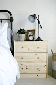 Ikea Dresser Hacks As Nightstands Unfinished Furniture Bedroom Night Stands Bedroom Furniture Sets