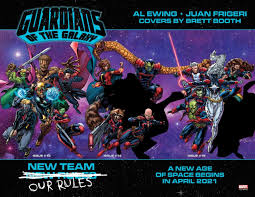 The first published guardians of the galaxy was a team of freedom fighters in the 31st century. Marvel Teases New Guardians Of The Galaxy Team