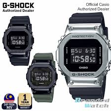 √new in box with tags. Official Casio Warranty Casio G Shock Origin Gm5600 Gm 5600 Original Steel Case Resin Band Digital Watch Watch For Man Jam Tangan Lelaki Casio Watch For Men Casio Watch Men