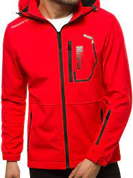 A softshell jacket is flexible and can help protect you from the elements, but not to the degree a packable: Herren Softshell Jacke Rot Ozonee Js Hh024 5cz Ozonee
