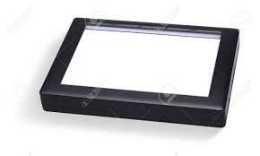 A Small Portable Black Lightbox In White Back With Shadow Stock Photo Picture And Royalty Free Image Image 68199612